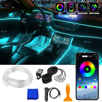 Car Interior LED Kit Bluetooth App